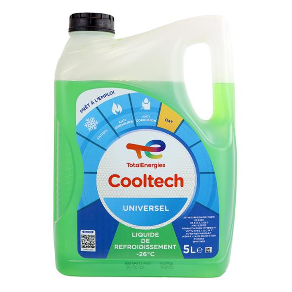 TOTALENERGIES LIQUIDE DE REFROIDISSEMENT UNIVERSEL -26°C 5L  (PALETTE = 180 BIDONS)  