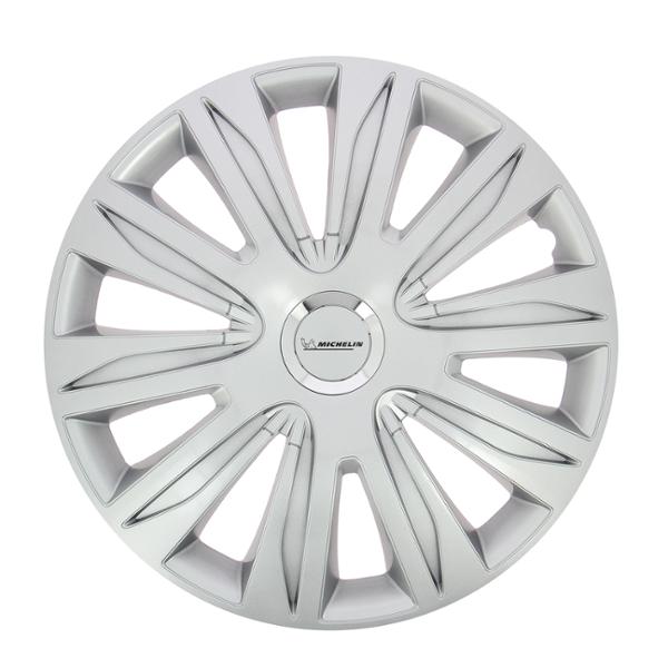 4 ENJOLIVEURS MICHELIN GRIS MÉTALLISÉS 14' NVS 42 4 ENJOLIVEURS MICHELIN GRIS MÉTALLISÉS 14' NVS 42