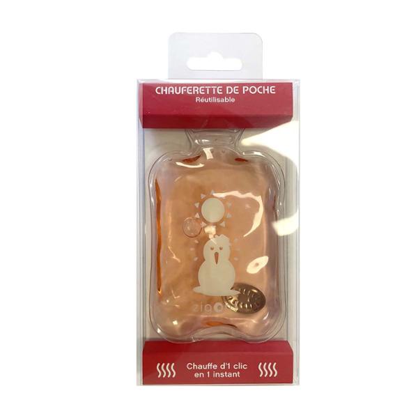 ZIGOH CHAUFFRETTE ROUGE BONHOMME DE NEIGE