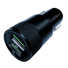 CHARGEUR ALLUME CIGARE 2 USB 12/24V