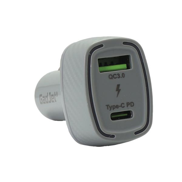 GADJET CHARGEUR 2 PORTS  CHARGE RAPIDE