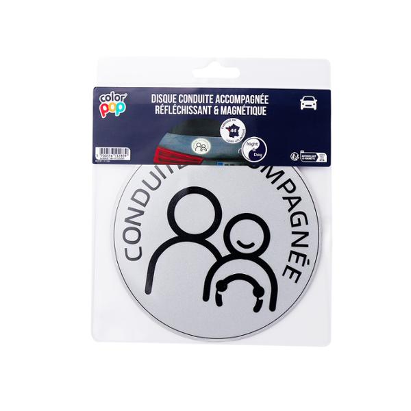 DISQUE CONDUITE ACCOMPAGNEE MAGNETIQUE REFLECHISSANT