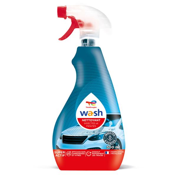 TOTALENERGIES WASH NETTOYANT INSECTES ET FIENTES 500ML