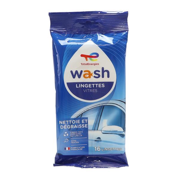 TOTALENERGIES WASH 16 LINGETTES VITRES