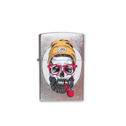 ZIPPO BRIQUET BEARD SKULL