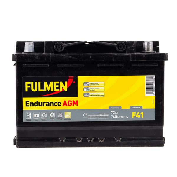 BATTERIE FULMEN ENDURANCE START & STOP AGM F41