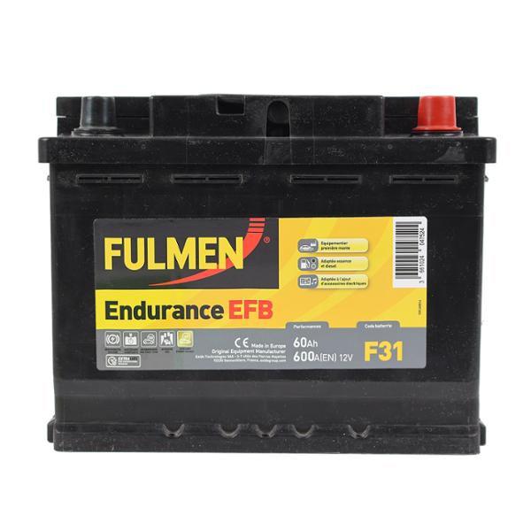 BATTERIE FULMEN ENDURANACE START & STOP EFB F31