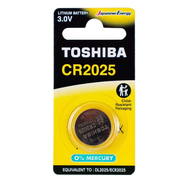 TOSHIBA PILE LITHIUM CR2025 X1