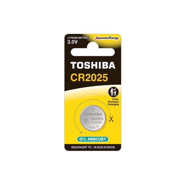 TOSHIBA PILE LITHIUM CR2025 X1