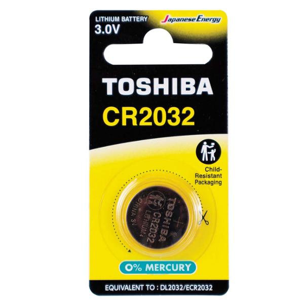 TOSHIBA PILE LITHIUM CR2032 x 1