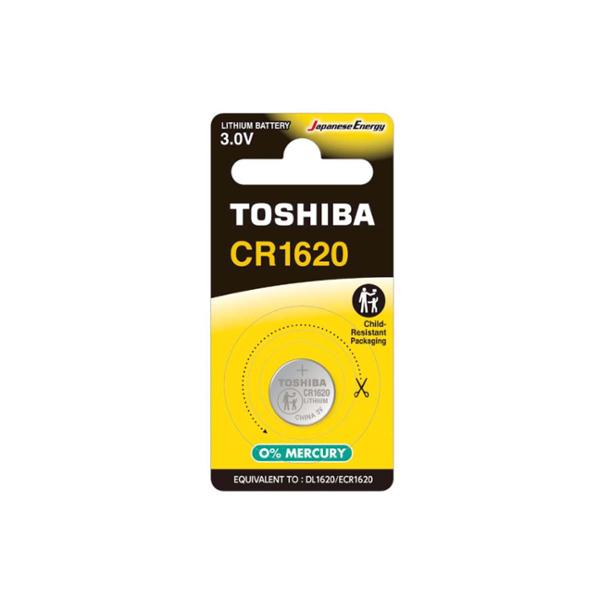 TOSHIBA PILE LITHIUM CR1620 X1