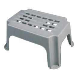 MARCHEPIED PLASTIQUE GRIS