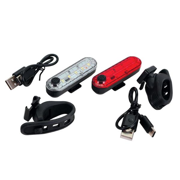 KIT D'ECLAIRAGE RECHARGEABLE USB AV+AR KIT D'ECLAIRAGE RECHARGEABLE USB AV+AR