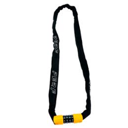 ANTIVOL CHAINE A CODE Ø 3,5MM  - LONGUEUR 90CM