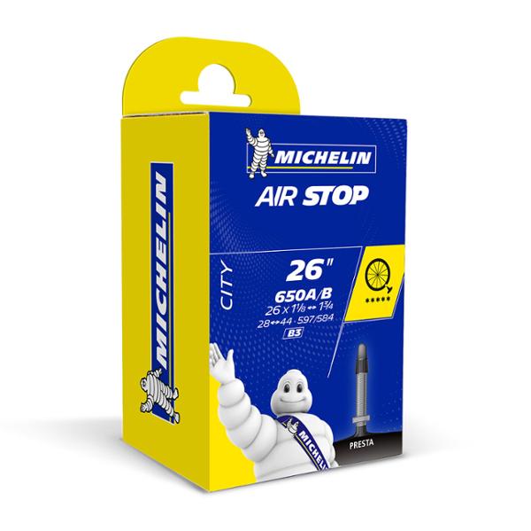 CHAMBRE A AIR MICHELIN 650" 33/46 PETITE VALVE