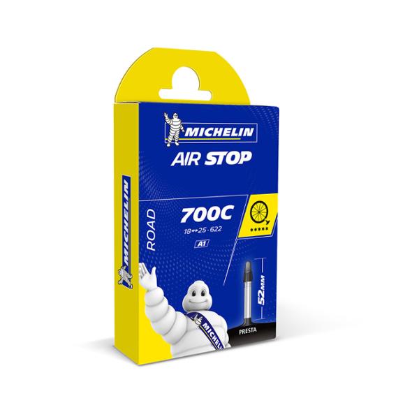 CHAMBRE A AIR MICHELIN 700" 18/25 PETITE VALVE