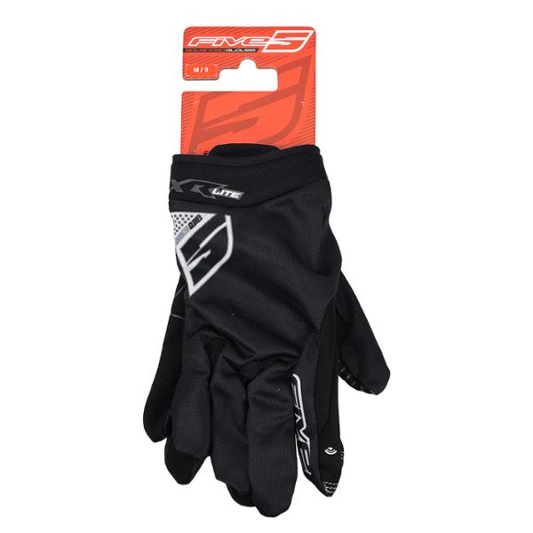 GANTS XR-LITE NOIR/BLANC TAILLE XL