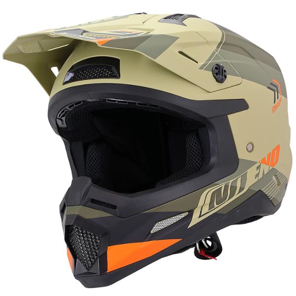 CASQUE CROSS DAGGER KAKI T.XL