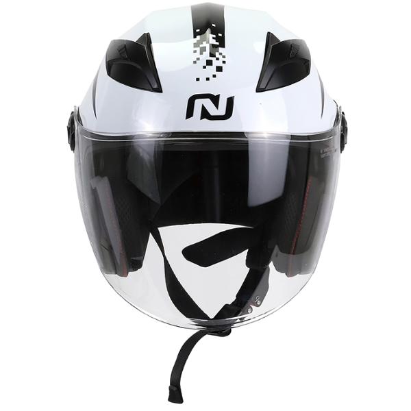CASQUE JET CITY-X NOIR BLANC TXS